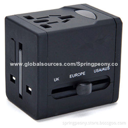 Universal Travel Power Plugs, 110-250V AC Input